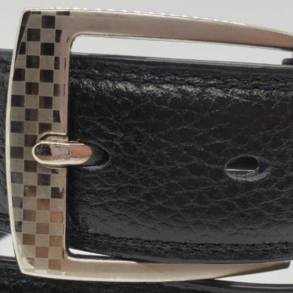 Leather Staggerwing Belt - Picture 3 of 6